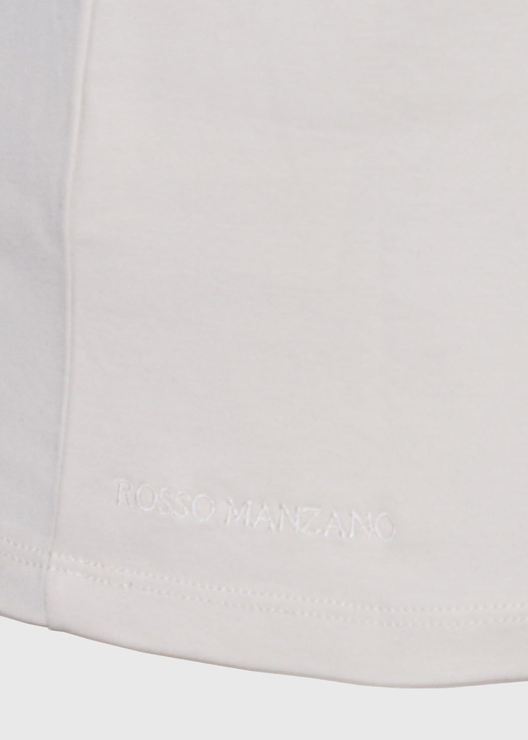 Camiseta de manga corta en algodón marca Rosso Manzano